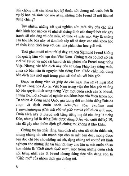 Các Bài Viết Về Giấc Mơ Và Giải Thích Giấc Mơ - Sigmund Freud - Hình ảnh 6