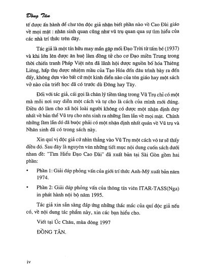 Tìm Hiểu Đạo Cao Đài - Đồng Tân - Hình ảnh 4