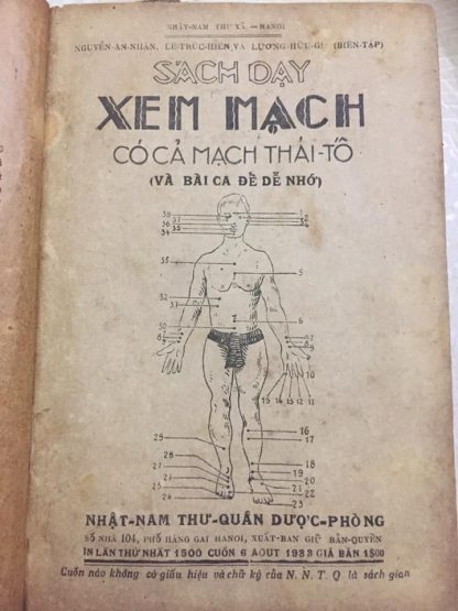 Sách Dạy Xem Mạch Có Cả Mạch Thái Tố - Nguyễn An Nhân - Hình ảnh 5