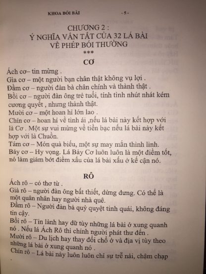 Khoa Bói Bài Thọ Xuân - GS. Trần Quý Thọ & GS. Hà Hữu Hạnh - Hình ảnh 2