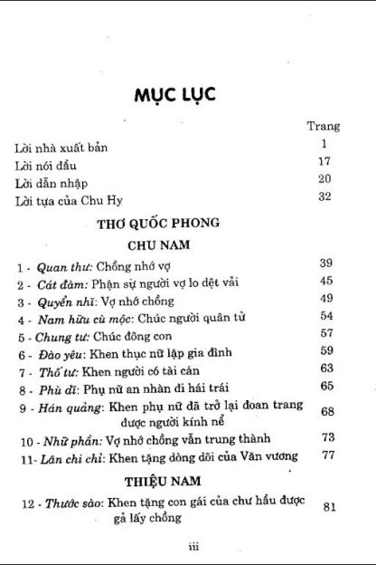 Kinh Thi (3 Quyển) - Khổng Tử (Dịch Tạ Quang Phát) - Hình ảnh 2