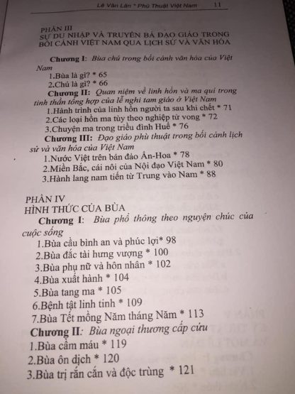 Phù Thuật Việt Nam (khảo sát từ quan niệm đến thực hành) - Lê Văn Lân - Hình ảnh 6