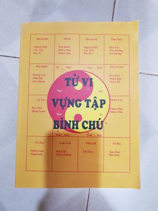 Tử Vi Vựng Tập Bình Chú - Bùi Quang Nhuận