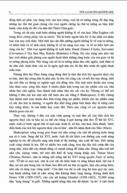 William Shakespeare Tuyển Tập Tác Phẩm - Ngô Thế Doanh - Hình ảnh 4