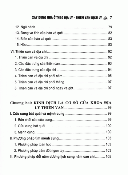 Xây Dựng Nhà Ở Theo Địa Lý Thiên Văn Dịch Lý - Trần Văn Tam - Hình ảnh 5