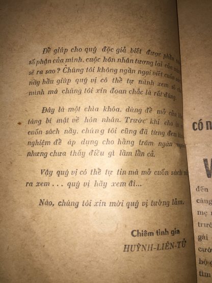 Huyền Bí Đời Người Vợ Chồng Xem Tuổi (Trước Ngưỡng Cửa Hôn Nhân) - Huỳnh Liên Tử - Hình ảnh 5