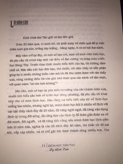 Dịch Học Tân Thư - Lý Minh Tuấn - Hình ảnh 4