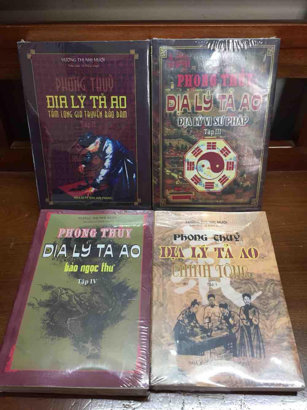 Phong Thủy Địa Lý Tả Ao (Trọn Bộ 4 Tập) – Vương Thị Nhị Mười