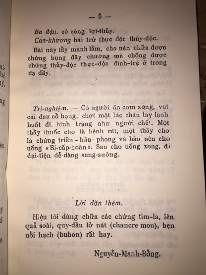 Bí Phương Công Bố - Đông Y Sỹ Nguyễn Mạnh Bổng - Hình ảnh 4