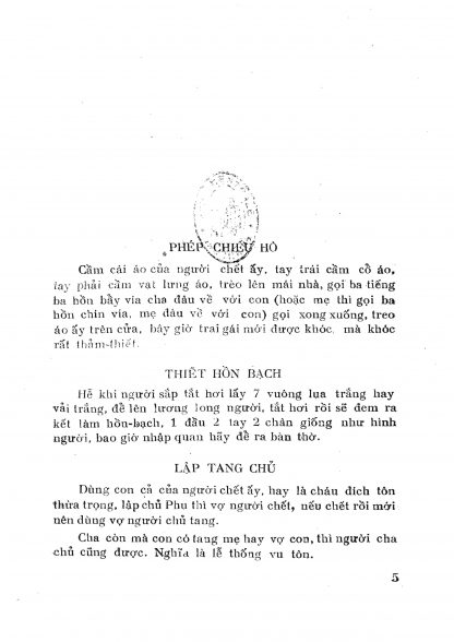 Thọ Mai Gia Lễ (Văn Khấn Nôm Lễ Nghi Gia Tộc) - Chu Ngọc Chi - Hình ảnh 4