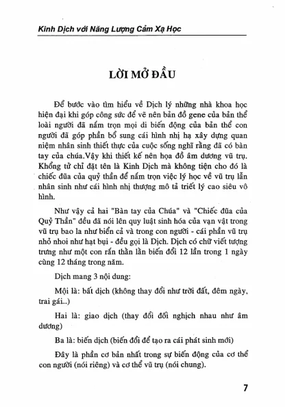 Kinh Dịch Với Năng Lượng Cảm Xạ Học - Dư Quang Châu - Hình ảnh 4
