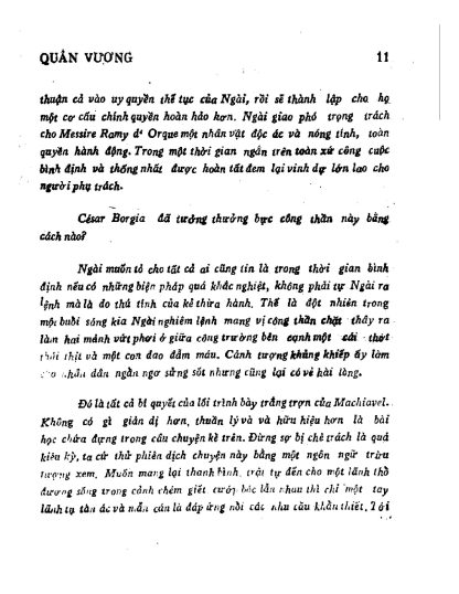 Quân Vương-Thuật Trị Dân (NXB Quán Văn 1971) - Niccolò Machiavel, 192 Trang - Hình ảnh 6