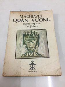 Quân Vương-Thuật Trị Dân (NXB Quán Văn 1971) - Niccolò Machiavel, 192 Trang