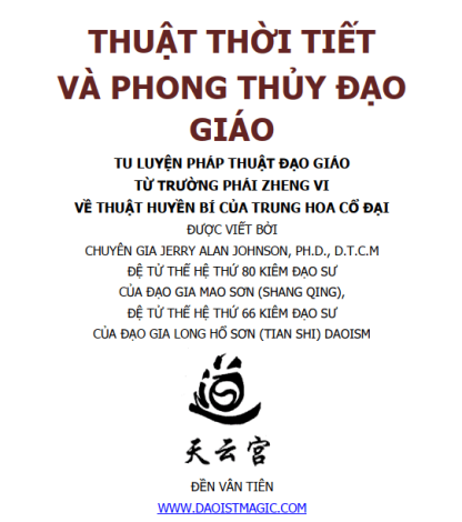 Thuật Thời Thời Tiết Và Phong Thủy Đạo Giáo - Jerry Alan Jonson - Hình ảnh 2
