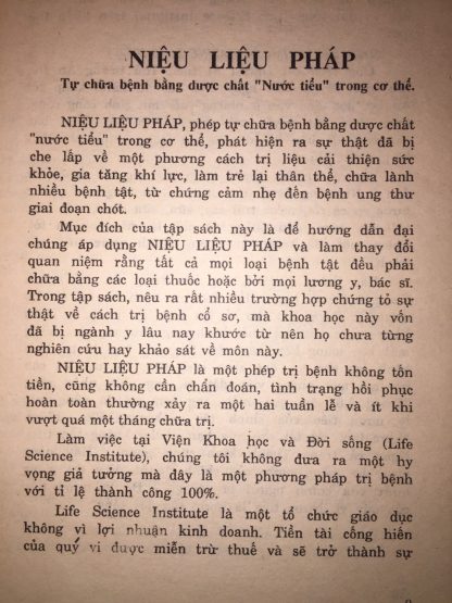 Niệu Liệu Pháp Phương Pháp Tự Chữa Bệnh Bằng Nước Tiểu - Hình ảnh 3