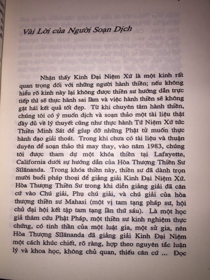 Đại Niệm Xứ - Thiền sư U Silananda (Tỳ kheo Khánh Hỷ dịch Việt) - Hình ảnh 4