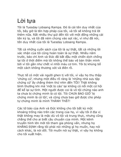 Bạn Là Mãi Mãi (sách tự luyện tập siêu hình học) - Lobsang Rampa - Hình ảnh 2