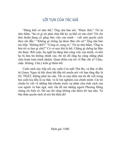 Câu Chuyện Của Rampa (Thuật mượn thân xác) - Hình ảnh 5
