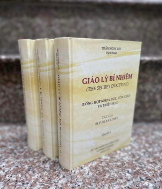 Sách Thông Thiên Học: Giáo Lý Bí Nhiệm - Helena Blavatsky (3 Tập)