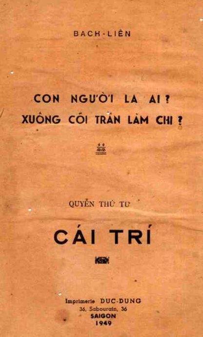 Sách Thông Thiên Học: Thể Trí (Cái Trí) - Bạch Liên