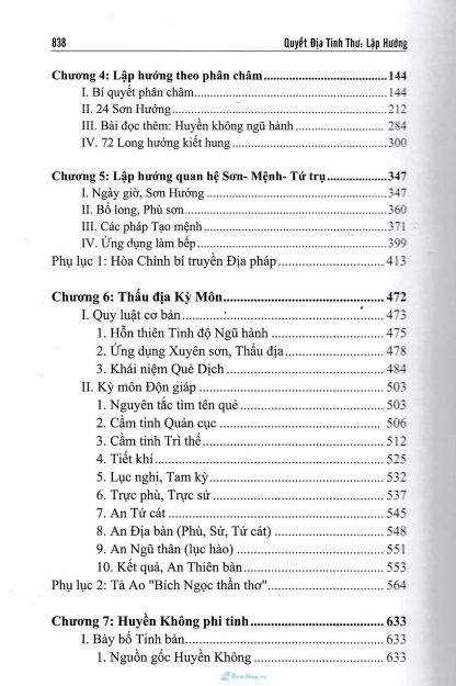 Quyết Địa Tinh Thư Lập Hướng -  Võ Văn Ba (Tuệ Minh) - Hình ảnh 9