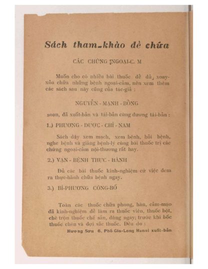 Bách Bệnh Cẩm Nang - Nguyễn Mạnh Bổng - Hình ảnh 4