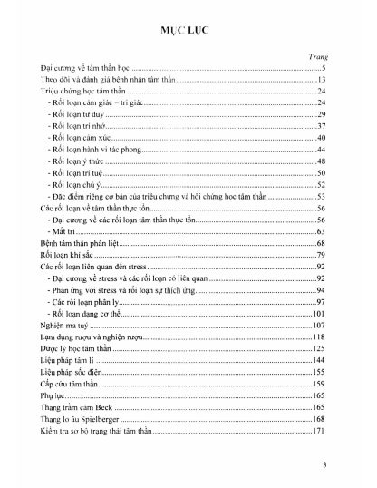 Giáo Trình Tâm Thần Học - Bùi Đức Trình - Hình ảnh 2