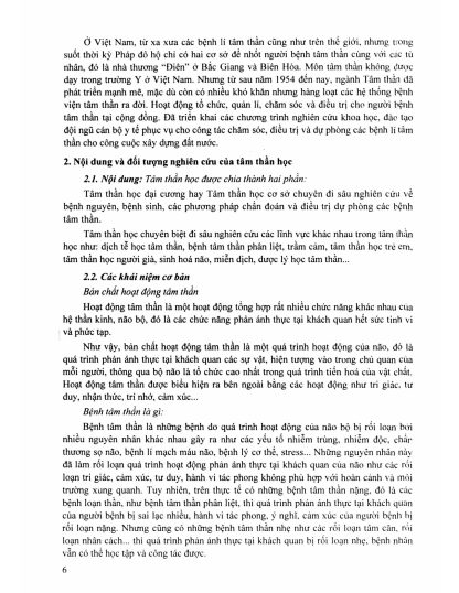 Giáo Trình Tâm Thần Học - Bùi Đức Trình - Hình ảnh 4