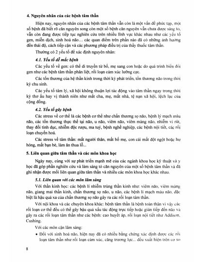 Giáo Trình Tâm Thần Học - Bùi Đức Trình - Hình ảnh 6