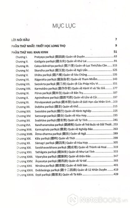 Trung Quán Luận Triết Học Long Thọ – GS. Vũ Thế Ngọc - Hình ảnh 3