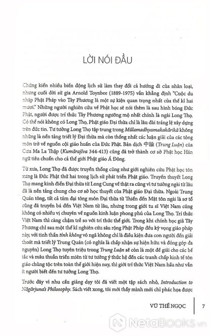 Trung Quán Luận Triết Học Long Thọ – GS. Vũ Thế Ngọc - Hình ảnh 4