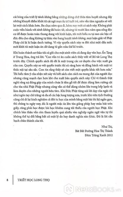 Trung Quán Luận Triết Học Long Thọ – GS. Vũ Thế Ngọc - Hình ảnh 5