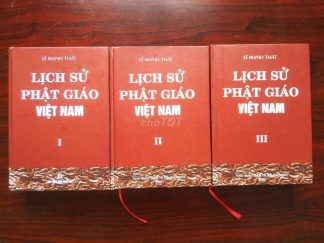 Lịch Sử Phật Giáo Việt Nam -  Lê Mạnh Thát (Tái Bản 2023 Trọn Bộ 3 Tập)