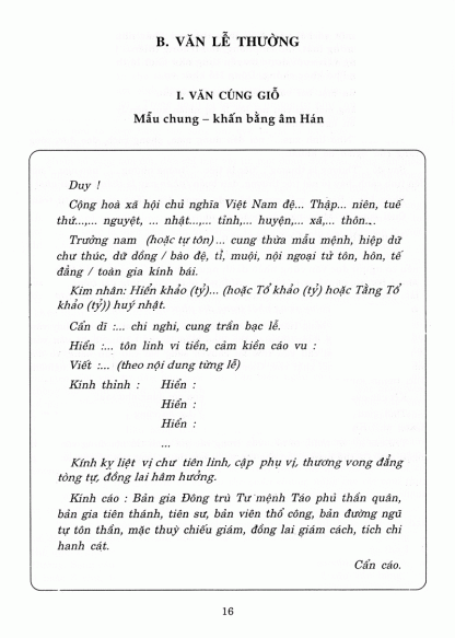 Tập Văn Cúng Gia Tiên (Văn tế cô hồn) - Hình ảnh 4