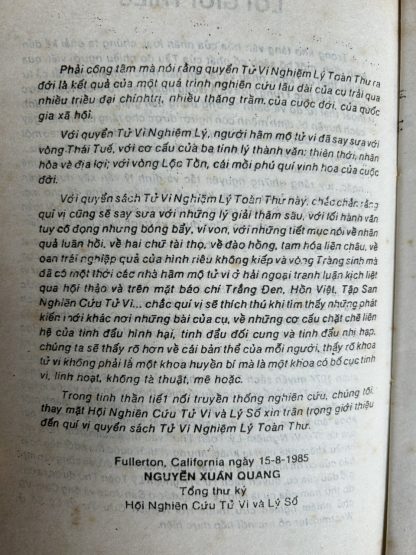 Tử Vi Nghiệm Lý Toàn Thư – Kinh Nghiệm Cụ Thiên Lương 1974 - Hình ảnh 7