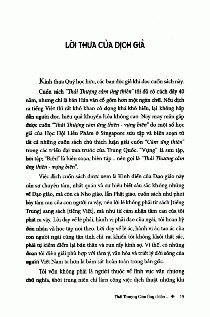 Thái Thượng Cảm Ứng Thiên Vựng Biên - Thái Thượng Lão Quân (Giảng Quang Dương Dịch) - Hình ảnh 2