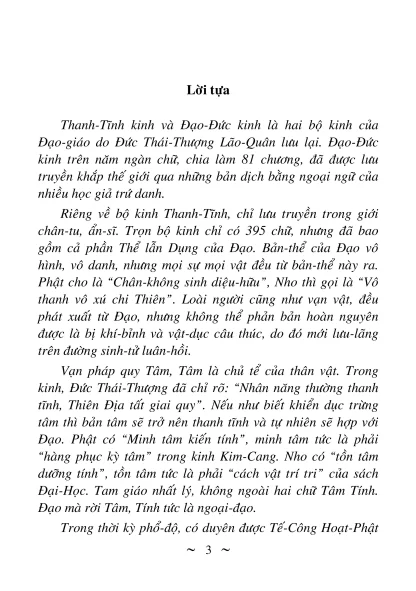 Thái Thượng Thanh Tĩnh Kinh - Lão Tử - Hình ảnh 2