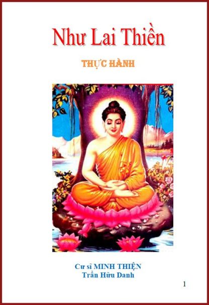 Như Lai Thiền Thực Hành - Minh Thiện Trần Hữu Danh