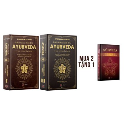 Combo 3 Cuốn Bách Khoa Toàn Thư Ayurveda 2 Tập Và Ayurveda Cân Bằng Thân Tâm Trí