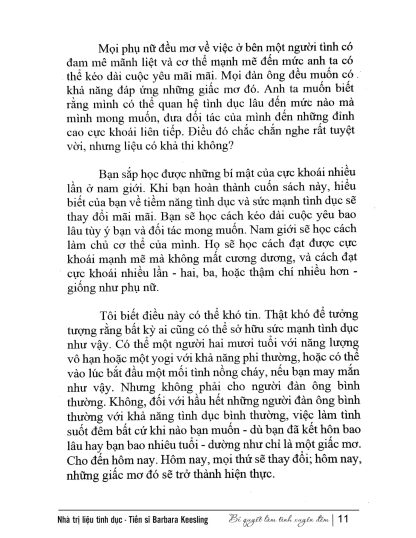 Bí Quyết Làm Tình Xuyên Đêm Khiến Người Phụ Nữ Bùng Nổ - Tiến sĩ Barbara Keesling - Hình ảnh 7