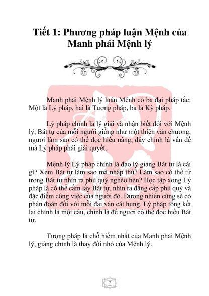 Bát Tự Manh Phái Mệnh Lý Sơ Cấp - Đoàn Kiến Nghiệp  - Ảnh 6