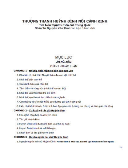 Thượng Thanh Huỳnh Đình Nội Cảnh Kinh - Nguyễn Văn Thọ - Ảnh 4