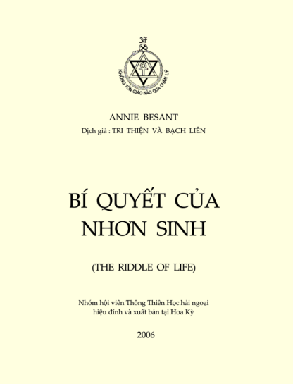 Bí Quyết Của Nhơn Sinh - Bạch Liên