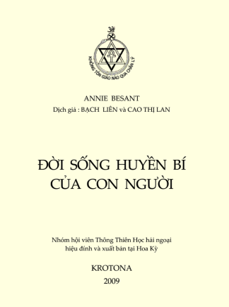 Đời Sống Huyền Bí Của Con Người - Bạch Liên