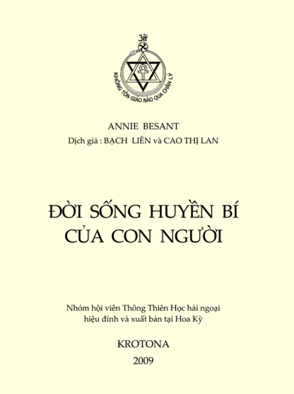 Đời Sống Huyền Bí Của Con Người - Bạch Liên