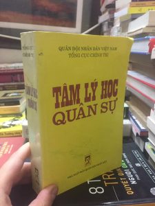 Sách Tâm lý học Quân sự - Tổng Cục Chính Trị
