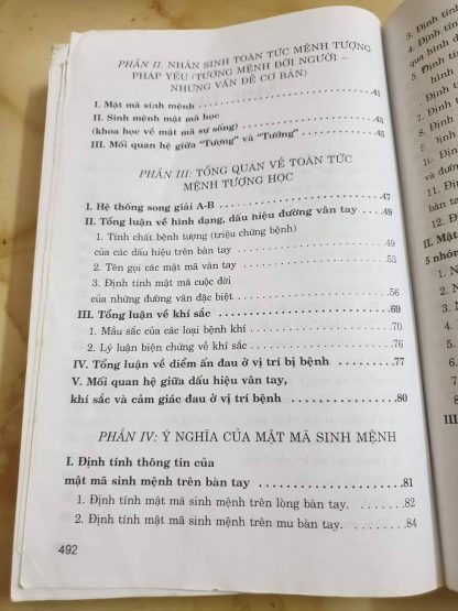 Mật Mã Bàn Tay Giải Mã Cuộc Đời - Thiệu Vĩ Hoa - Ảnh 2