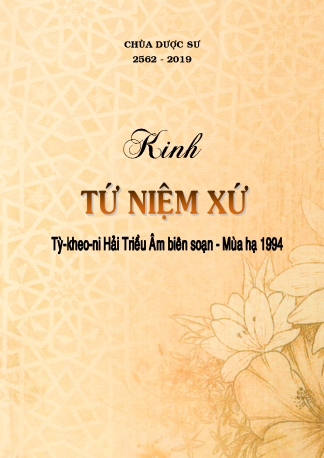 Kinh Tứ Niệm Xứ Chánh Văn - TKN Hải Triều Âm