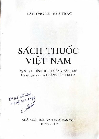 Sách Thuốc Việt Nam (Lĩnh Nam Bản Thảo) - Hải Thượng Lãn Ông - Ảnh 7