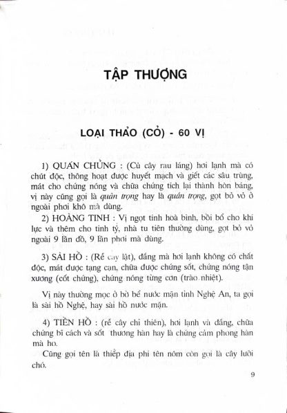 Sách Thuốc Việt Nam (Lĩnh Nam Bản Thảo) - Hải Thượng Lãn Ông - Ảnh 3